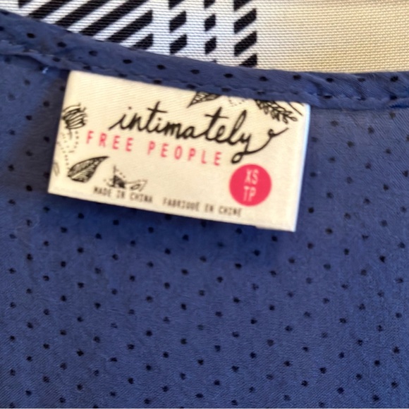 Free People | Intimately Free People Viola and Lace Slip Dress | Blue | XS - Picture 5 of 5